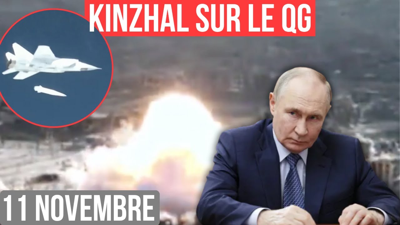 COMMENT LE « KINZHAL » A PULVÉRISÉ LE QG SECRET DE KIEV SOUS LES YEUX DE L’OTAN ?