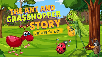 The Ant and the Grasshopper Story 🐜🦗 Moral Story|A Fun Lesson About Hard Work! by Its Story Time| 4k