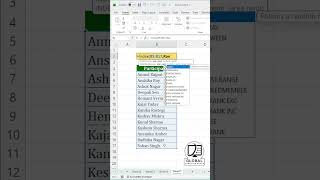 🎲 Excel Lucky Draw Trick | Pick Random Name Automatically! 🔥#excel #exceltips @GlobalComputerWorld