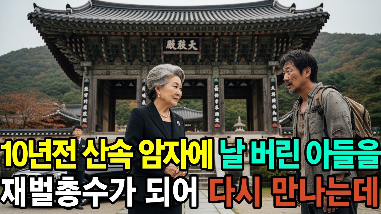 10년전 산속 암자에 날 버린 아들을 재벌총수가 되어 다시 만나는데...(라디오 사연, 감동 사연, 시니어 사연)