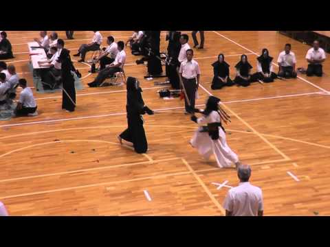 黒少剣　VS　十文字道場　中学女子　中堅戦
