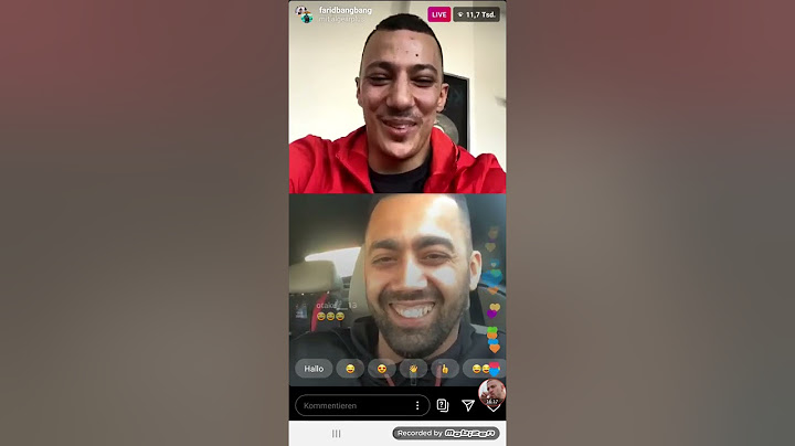 Farid Bang mit Al Gear Lachkik😂 Live auf Instagram