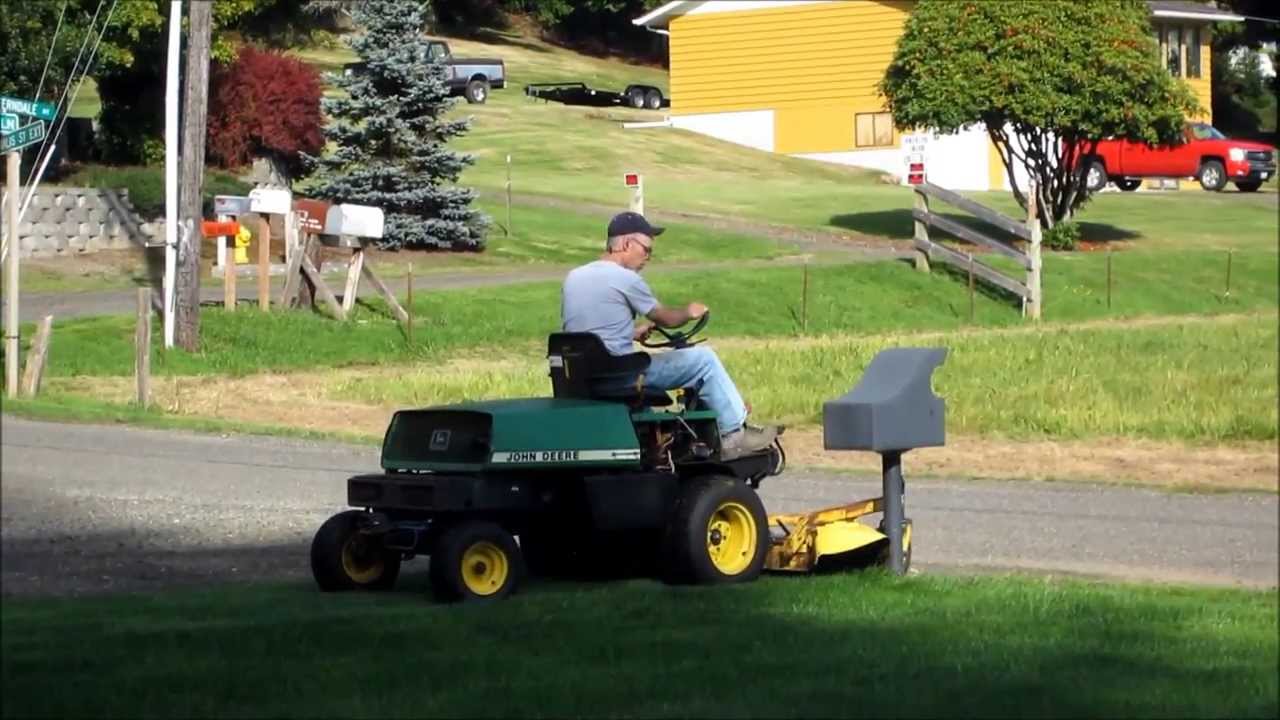 Deere F935 60" Side Discharge Deck YouTube