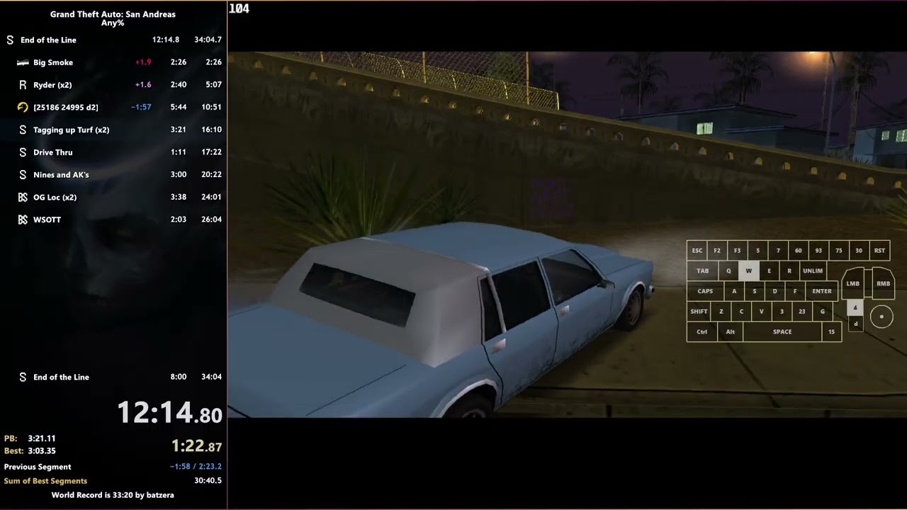 GTA:SA Any% in 32:03 - YouTube