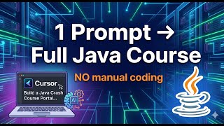 🚀 Build a Java Crash-Course Learning Portal Using ONE Cursor Prompt! (Step-By-Step) #cursorai  #ai