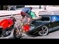 GTA 5 Crazy & Deadly Motorcycle Crashes - GTA V Ragdolls Compilation (Euphoria physics)