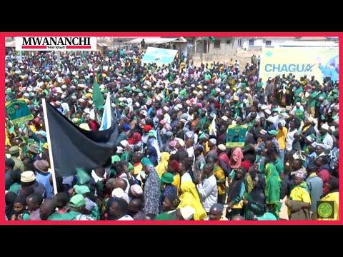 LIVE SAMIA AKISAKA KURA ZA URAIS KONDOA MKOANI DODOMA 