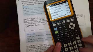ATUCM Section 4F Example #1 Determining whether someone had a deficit or surplus
