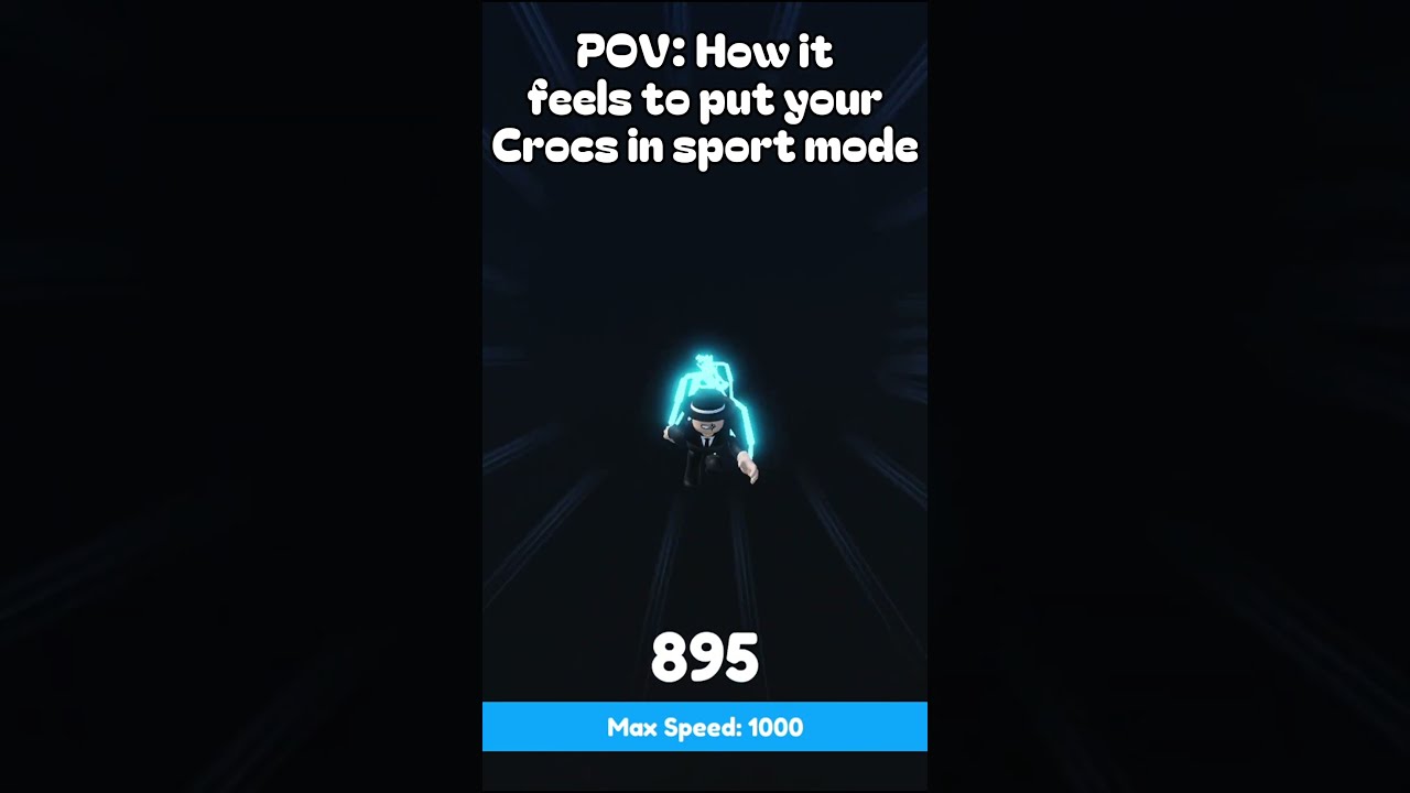 Pov How It Feels To Put Your Crocs In Sport Mode