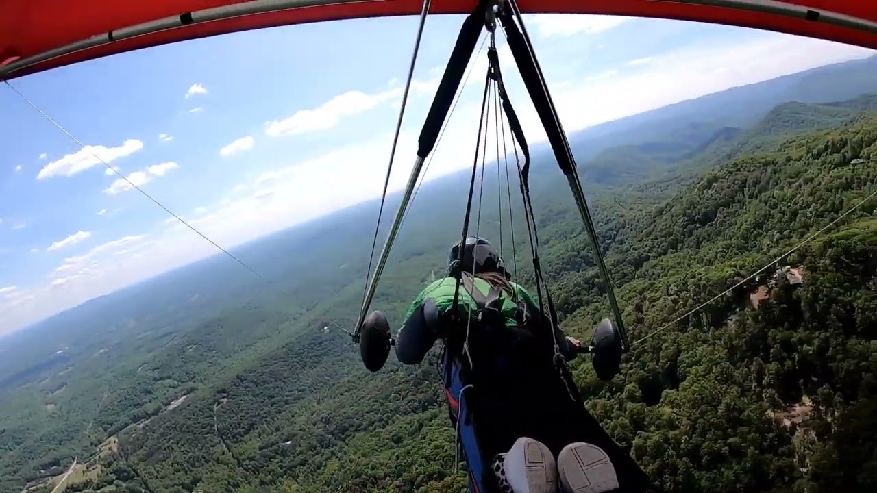 Hang Gliding at Glassy Mountain (Flights 127&128)