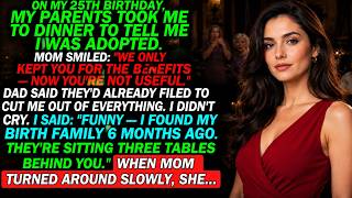 My Parents Disowned Me on My 25th Birthday — Then I Saw My Real Family Three Tables Away