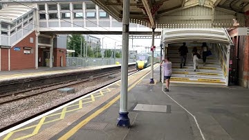 GWR class 800 passes through Slough Train Station (Part 2)