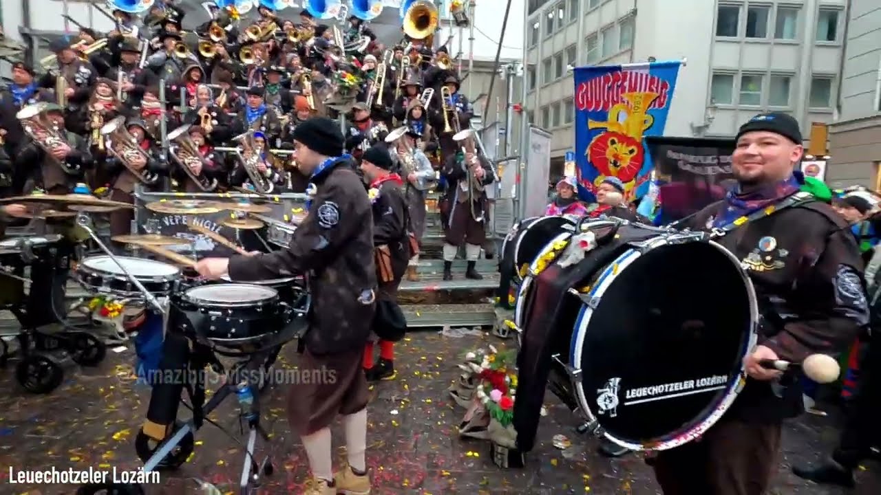 Leuechotzeler Lozärn 2026 🎉 Guggenmusik Concert | Fasnacht Luzern