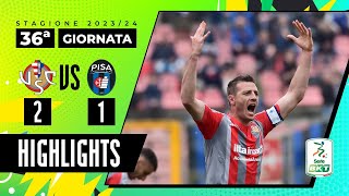 Cremonese Vs Pisa 2-1 La Cremo Vince Con La Firma Dei Suoi Bomber Highlights Serie Bkt 2023-2024