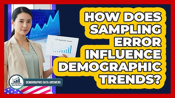 How Does Sampling Error Influence Demographic Trends?