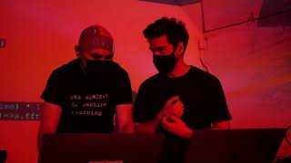 Famous Maxwell Neely-Cohen & Zach Krall Livecoding Performance @ Algowave Algorave Wealth