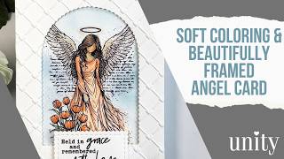 Soft Coloring + Arched Frame Remembrance Card 🤍 screenshot 5