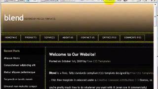 YouTube - How to make a website using Dreamweaver .flv