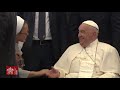 Meeting with religious and seminarians in Dili Pope Francis 10 September 2024