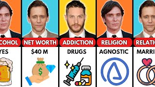 Comparison: Tom Hardy vs Cillian Murphy vs Tom Hiddleston Wealth
