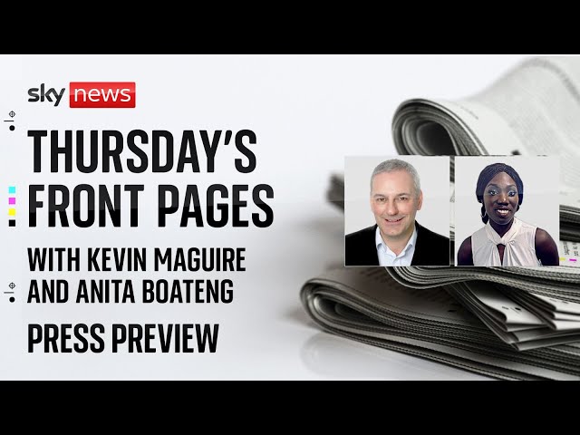 Press Preview: Thursday