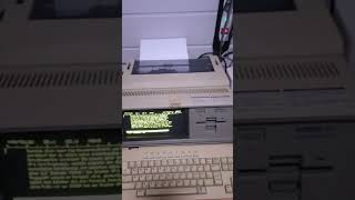 Brother WP-1 Word processor printing! #computer #vintage