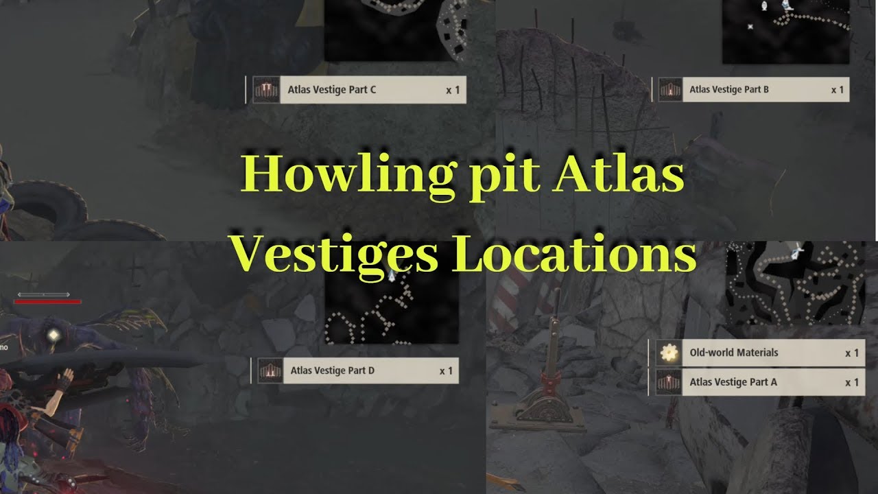 Atlas Vestige Part D Map 