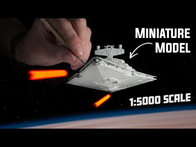 Recreating the Original Star Destroyer | Bandai 1/5000 Build - YouTube