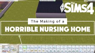 Horrible Nursing Home The Sims 4 Speed-build ( NO CC )