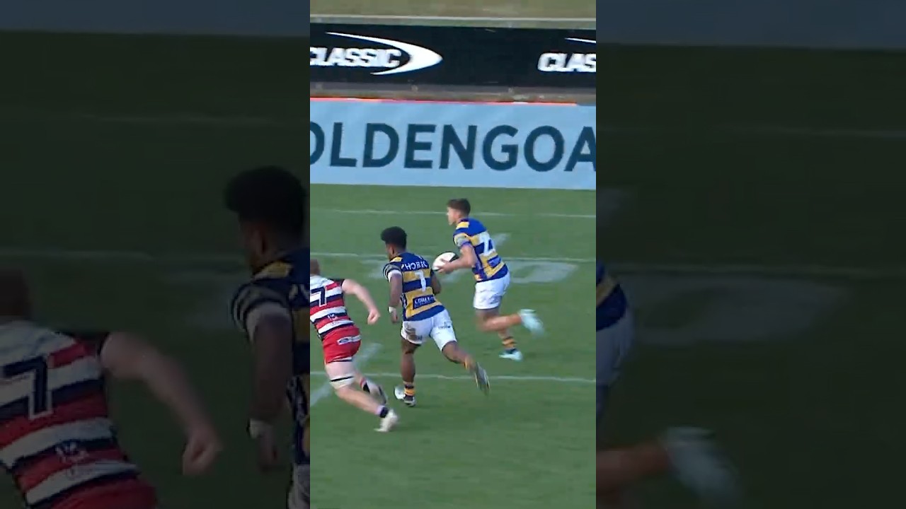 One of the CRAZIEST rugby tries you will see