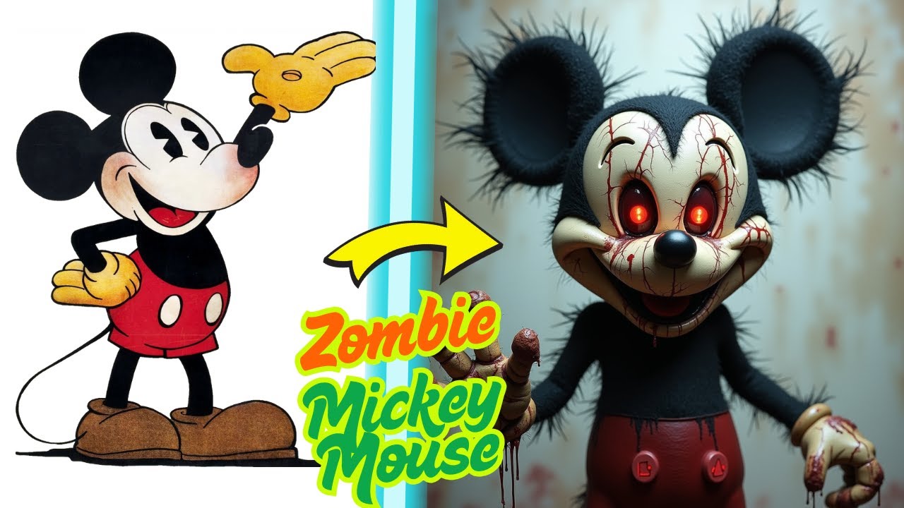 kaijutan　ZOMBIE　MICKEY Mickeyman and Telebaby Chapter-2 by Kaijutan - The Toy Chronicle