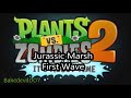 Jurassic marsh first wave plants vs zombies 2 music extended
