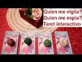 🔍🗿QUIEN ME VIGILA? QUIEN ME ESPIA? Tarot interactivo hoy. Tarot interactivo del Amor.