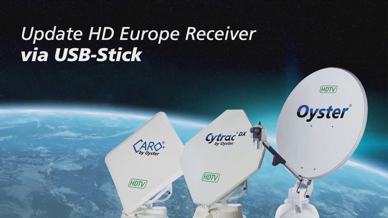 ten Haaft®: Update HD Europe Receiver via USB-Stick