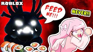 I AM NOT FEEDING YOU!!! GO AWAY!! | Roblox | Scary Sushi Chapter 2