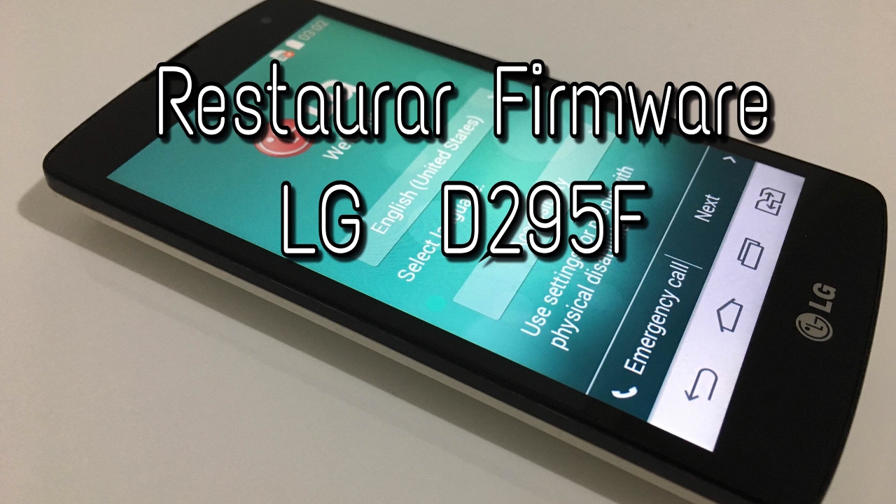 Como Restaurar Firmware LG G2 D295, D295F COM Stock Rom YouTube