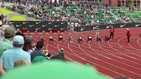 Elaine Thompson 10.54 100 M Dash | My angle
