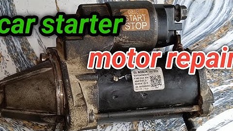 Kuv 100 starting problem || Kuv100 self starter repair @juniorautomobileeng7095