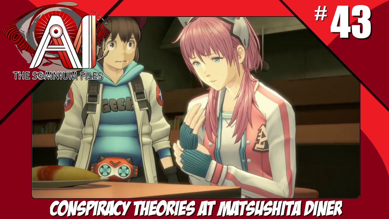 Let's play (Blind) AI The Somnium Files Part 43 Conspiracy