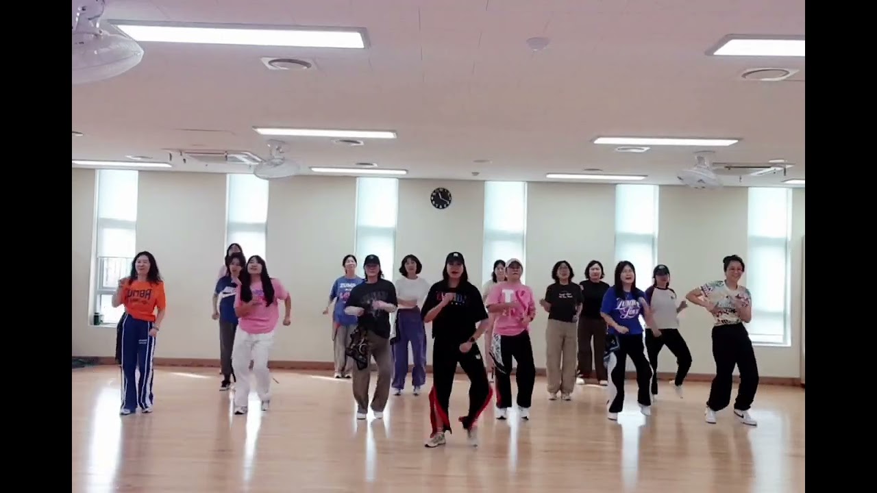 Bailando Salsa Zumba