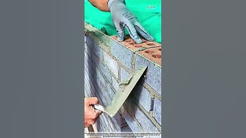 Build A Wall Straight As A Ruler: The Skillful Skill Of The Mason #skills #job #building