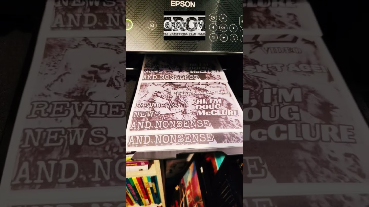 “Hot Off the Press! The FIRST GROT TV Fanzine 🔥📖”