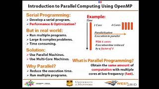 Intro to Parallel Programming for Shared Memory Machines