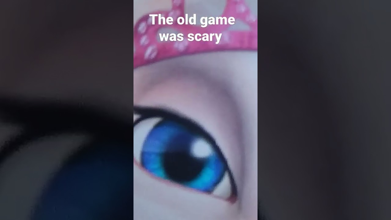 Angela has cameras in her eyes  in  the old