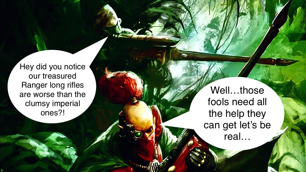 How to Use Craftworld Eldar Rangers In 10th Edition-“An Outcast and ...