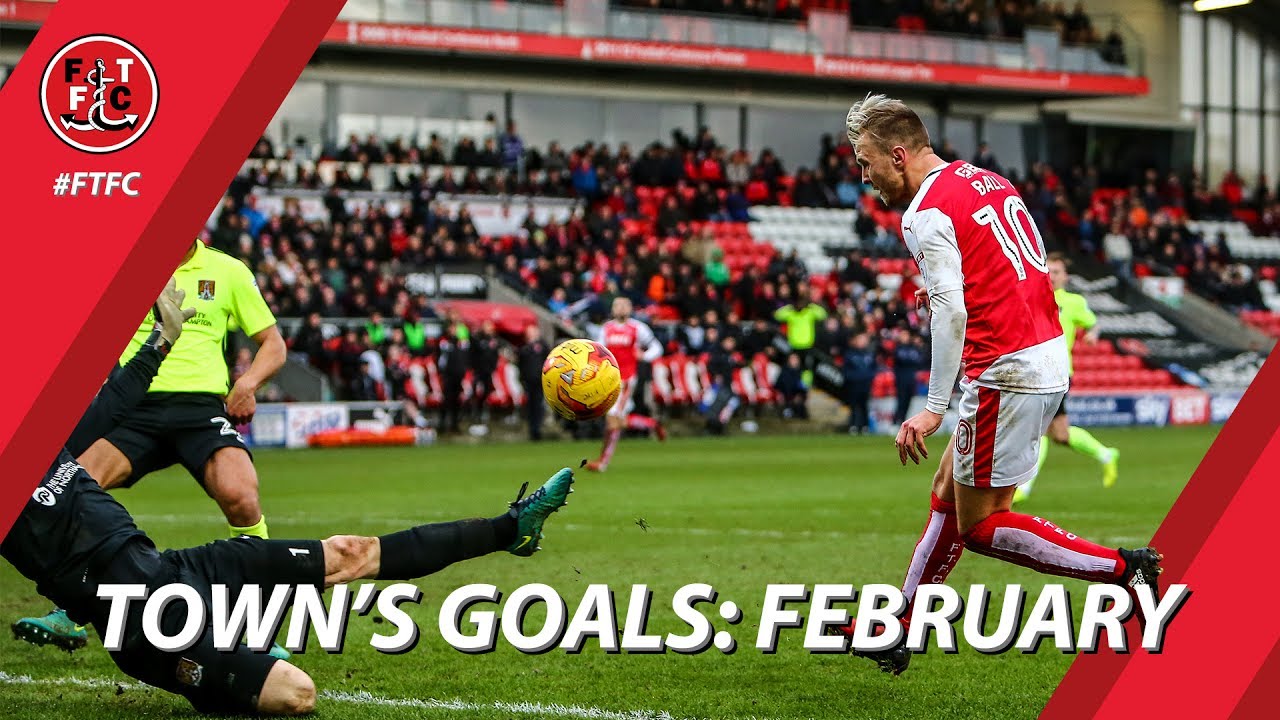 football score All of Town's Goals from February 2017 | Highlights