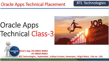 Oracle Apps Technical Placement | 100% Job | Interview Preparation | Real Time | Corporate batch