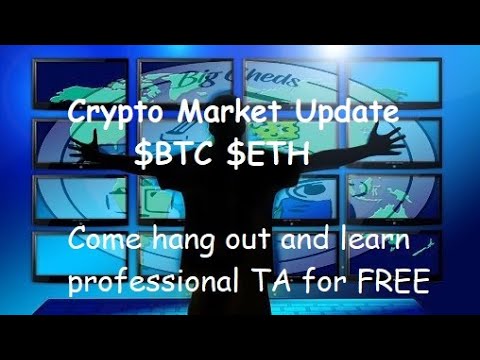 Crypto market update: $BTC #Bitcoin $ETH #Ethereum and altcoin chart requests