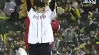 20091022 최강희 시구