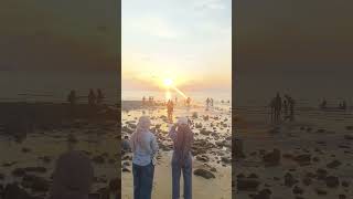 Malaysia Travel | Damai Beach Kuching Sarawak ⛱️🏖️#beach #sunshine #夕阳 #日落